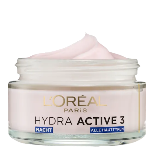 L'Oréal Paris Hydra Active 3 Night Moisturising Face Cream 50ml