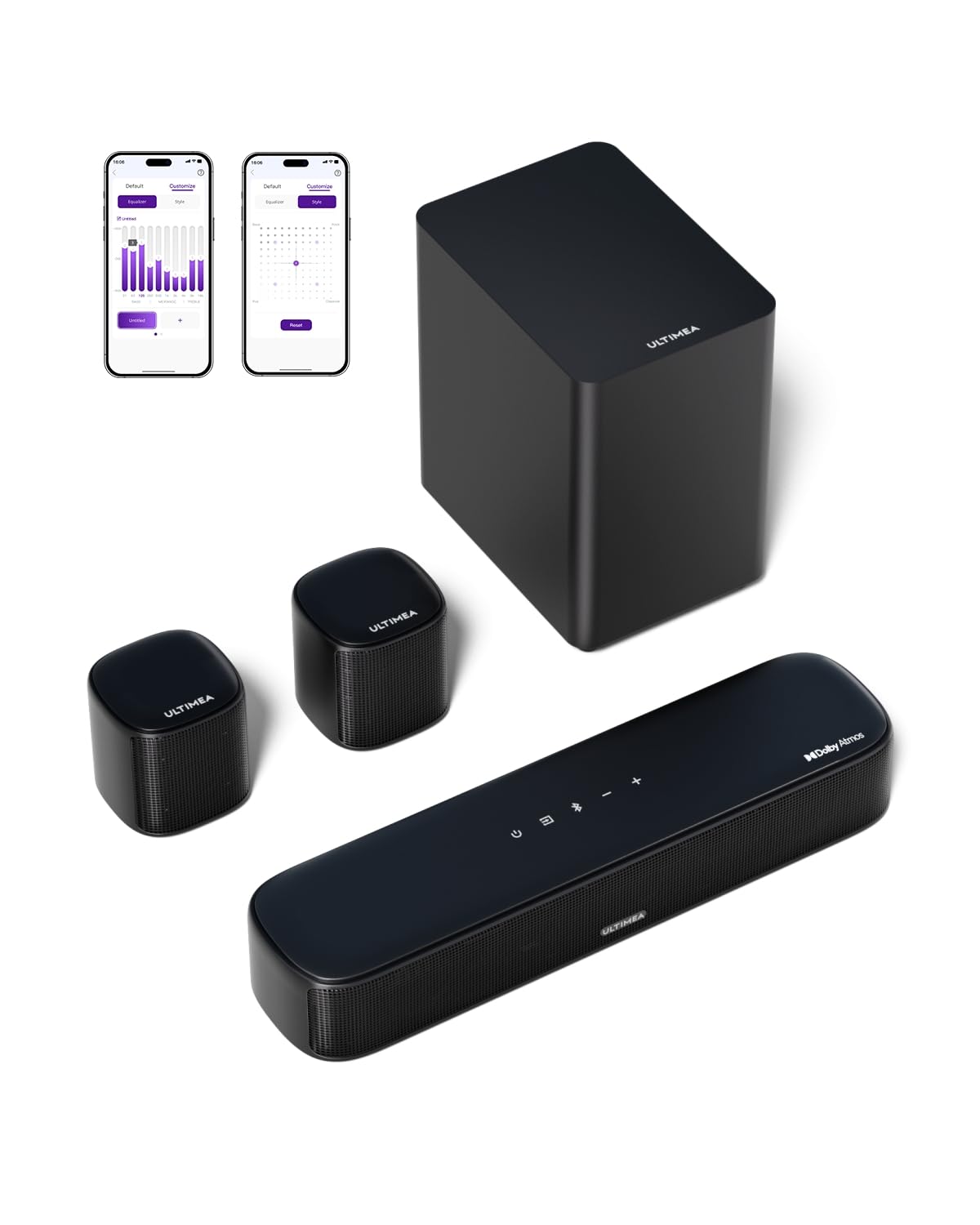 ULTIMEA Soundbar with Wireless Subwoofer
