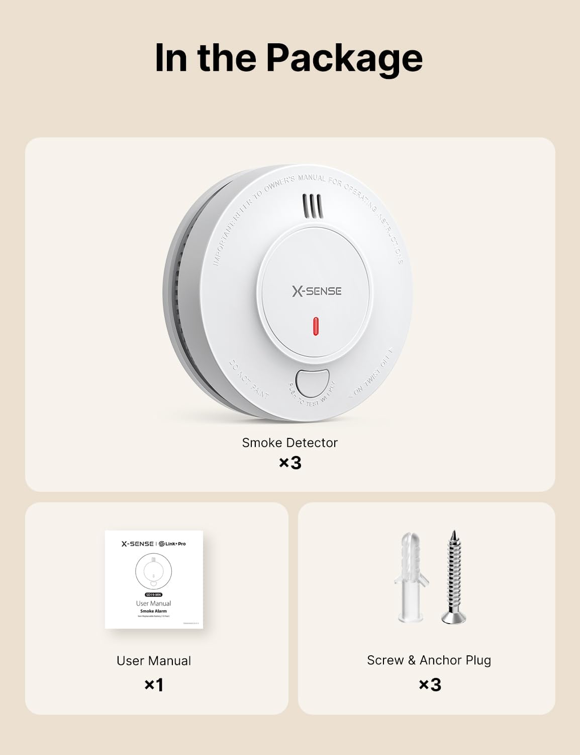 X-Sense Smart Smoke Alarm