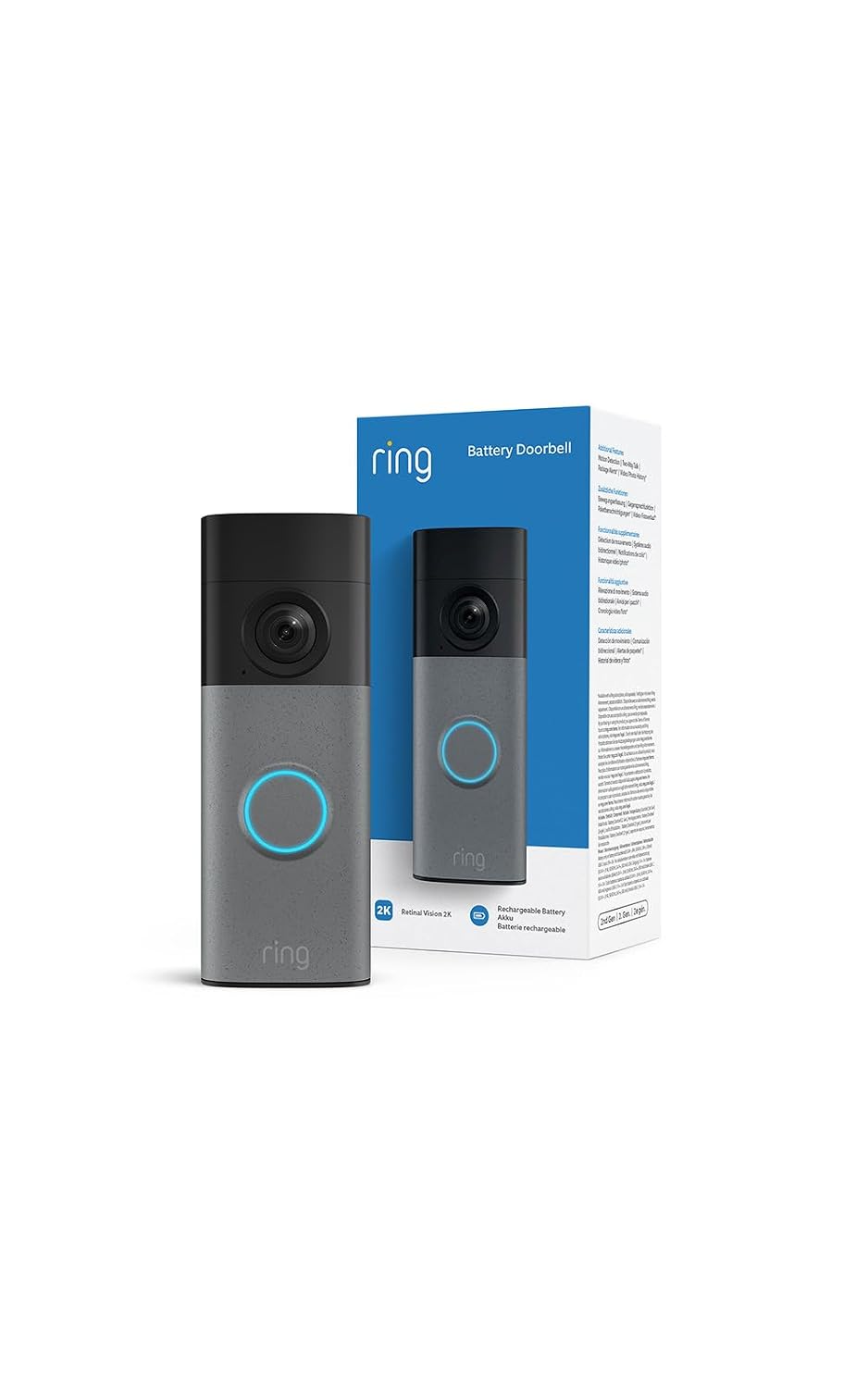 All-new Ring Battery Video Doorbell + Ring Indoor Camera