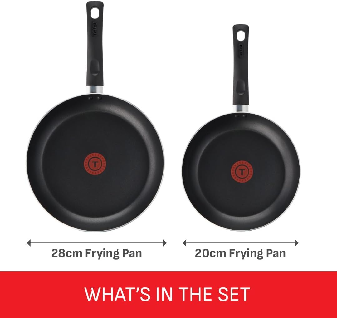 Tefal Taste Non-Stick Twin Frying Pan Set