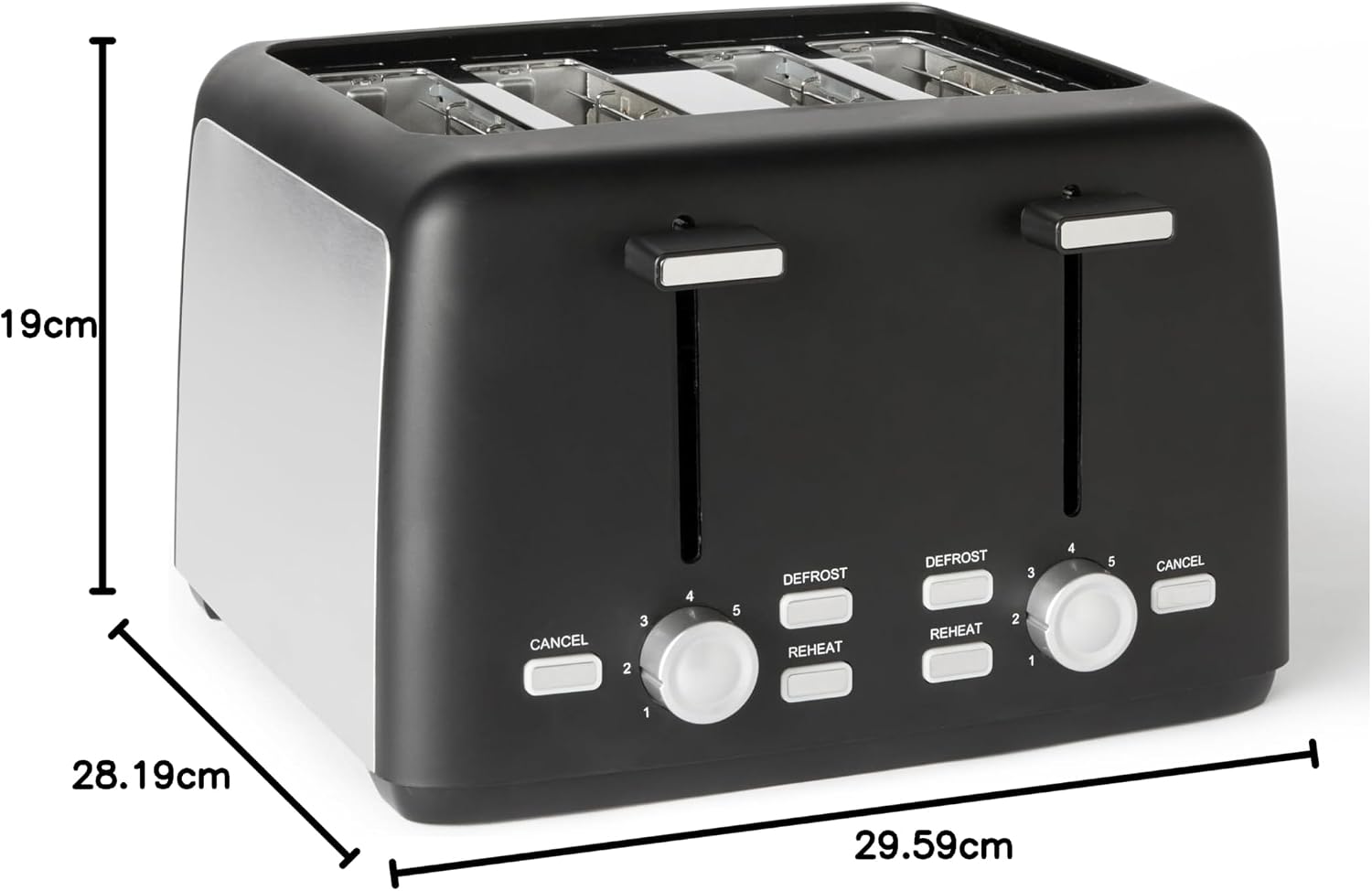 Amazon Basics 4 Slice Toaster