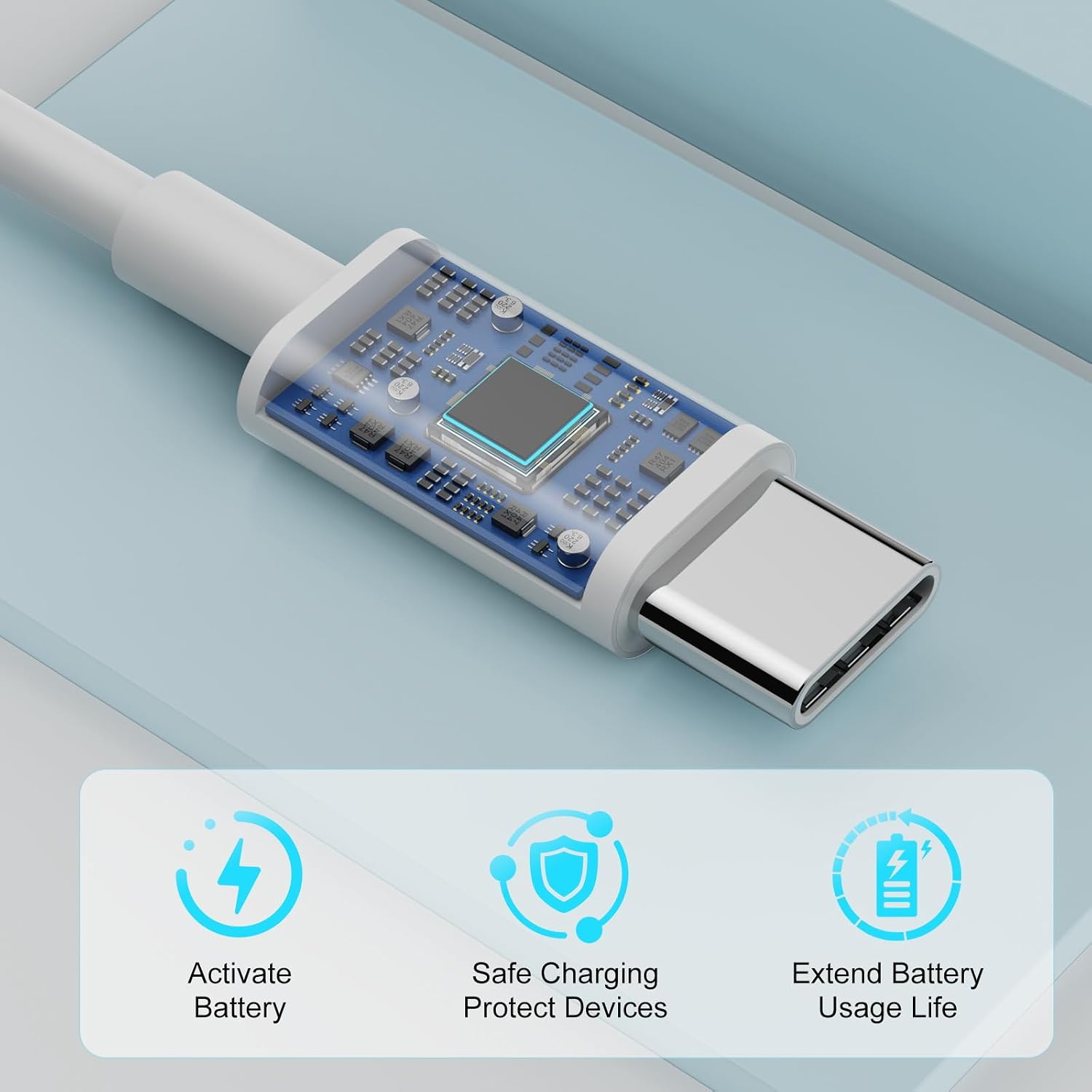 Apple MFi Certified iPhone Charger & Lightning Cable
