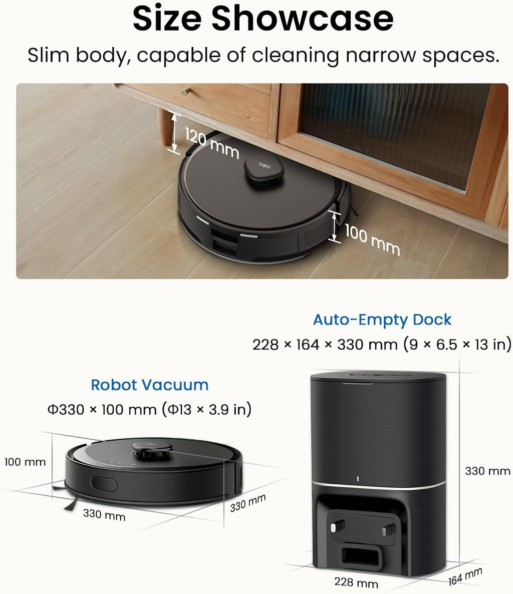 Tapo RV30 Max Plus Robot Vacuum Cleaner