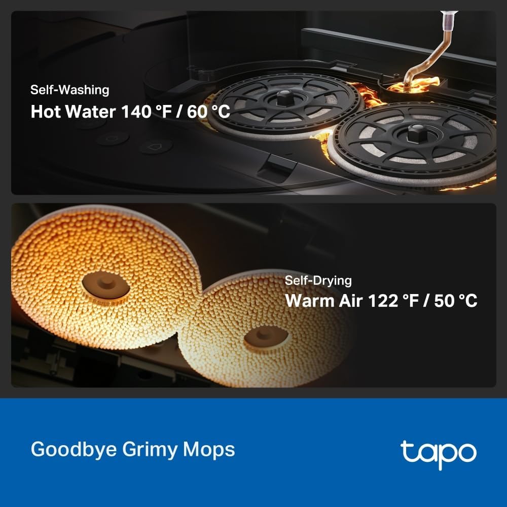 Tapo RV30 Max Plus Robot Vacuum Cleaner