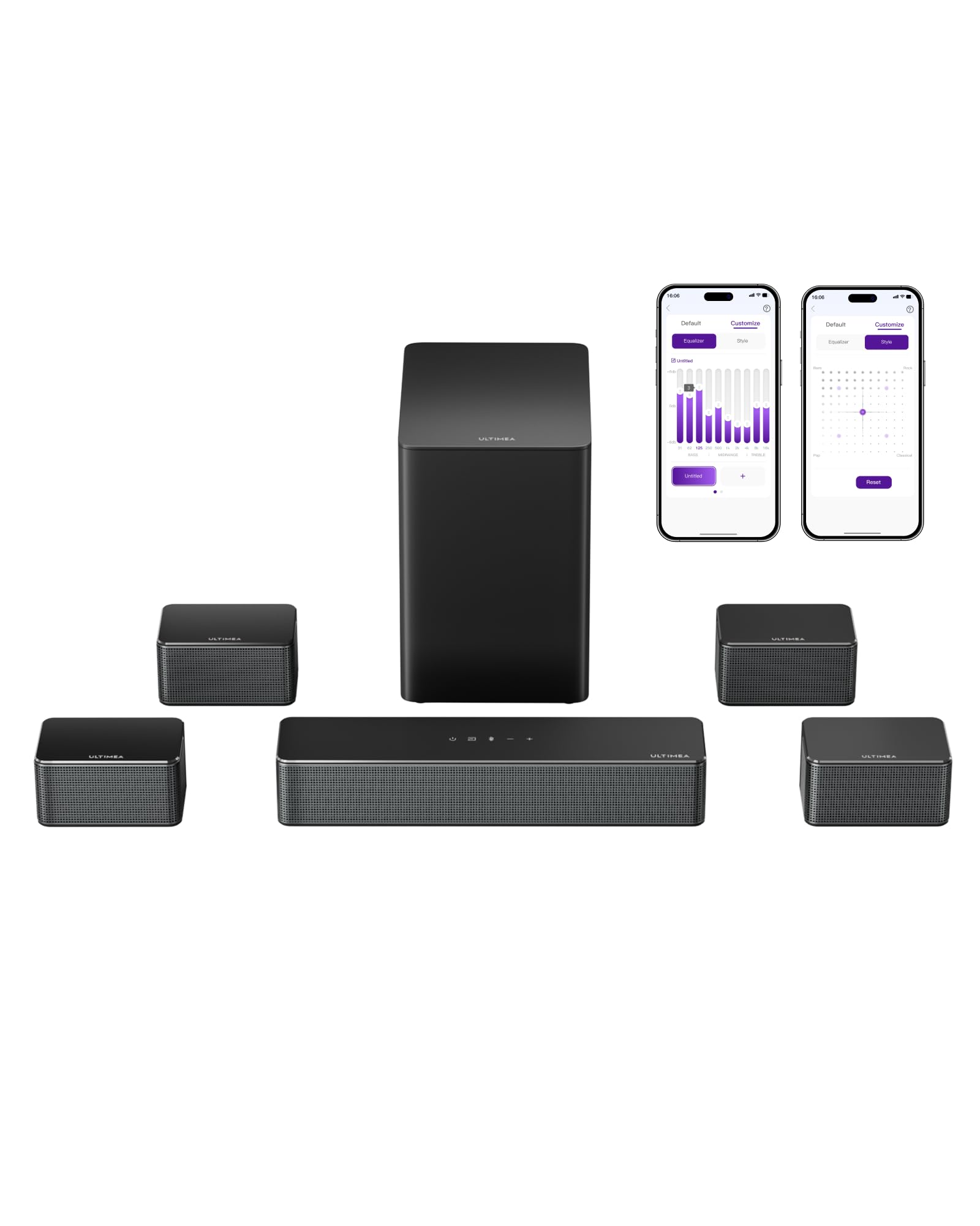 ULTIMEA Soundbar with Wireless Subwoofer