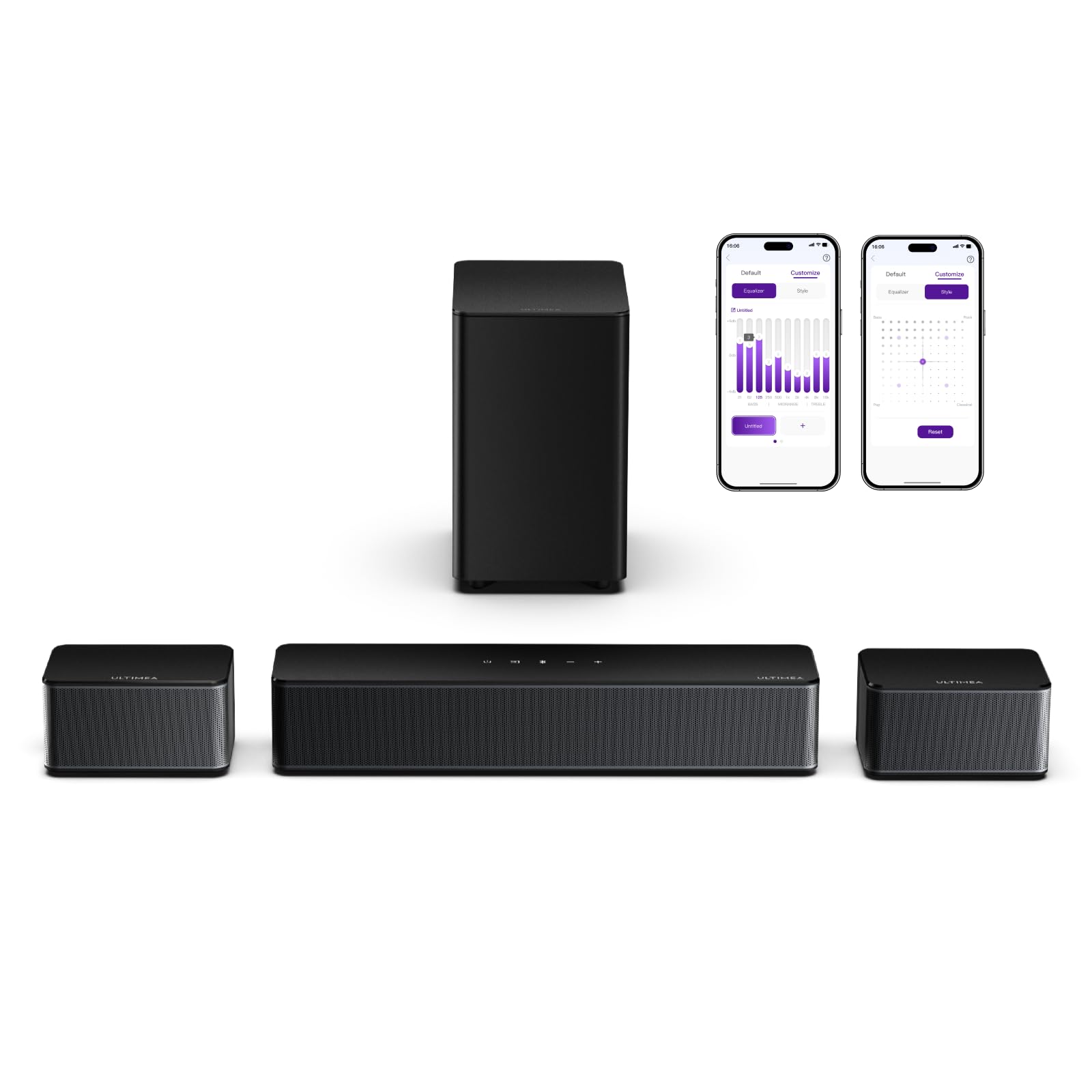ULTIMEA Soundbar with Wireless Subwoofer