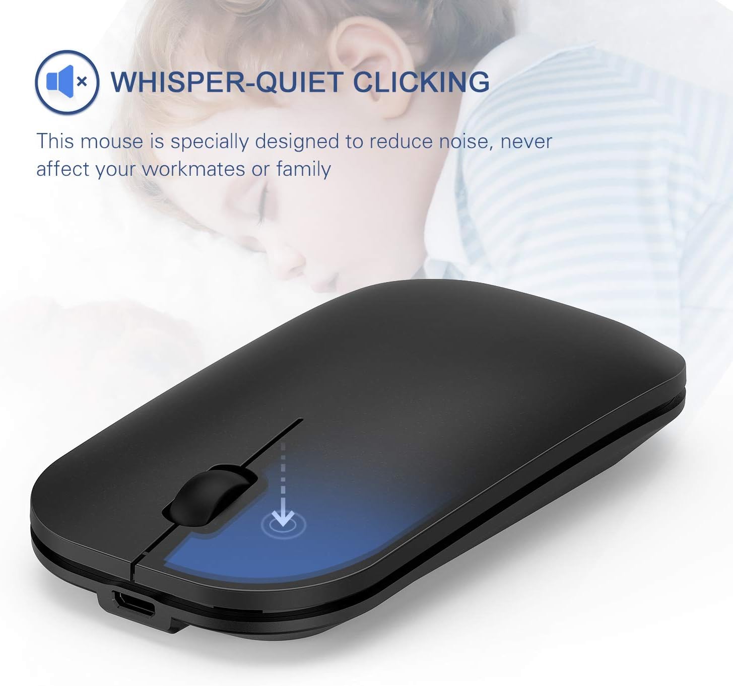 seenda Slim Wireless Keyboard & Mouse Set