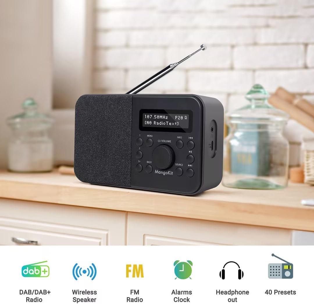 MD5 Stereo DAB Radio