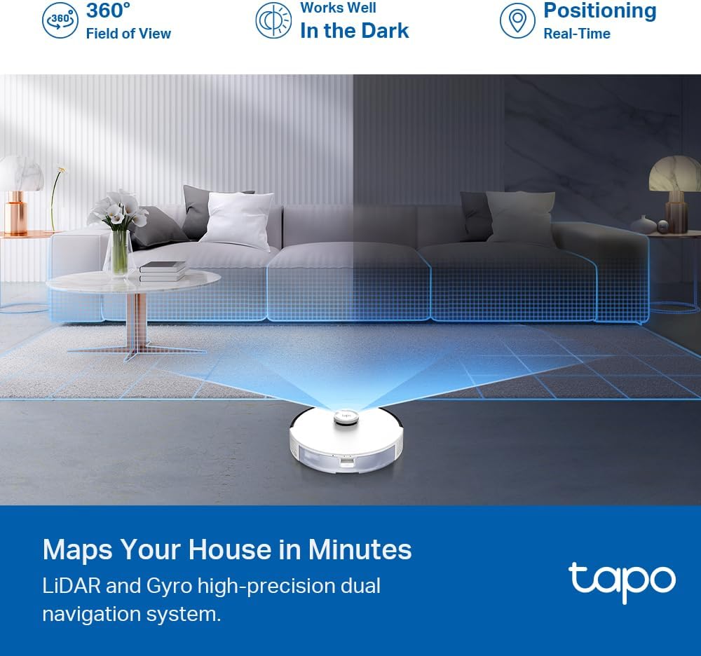 Tapo RV30 Max Plus Robot Vacuum Cleaner