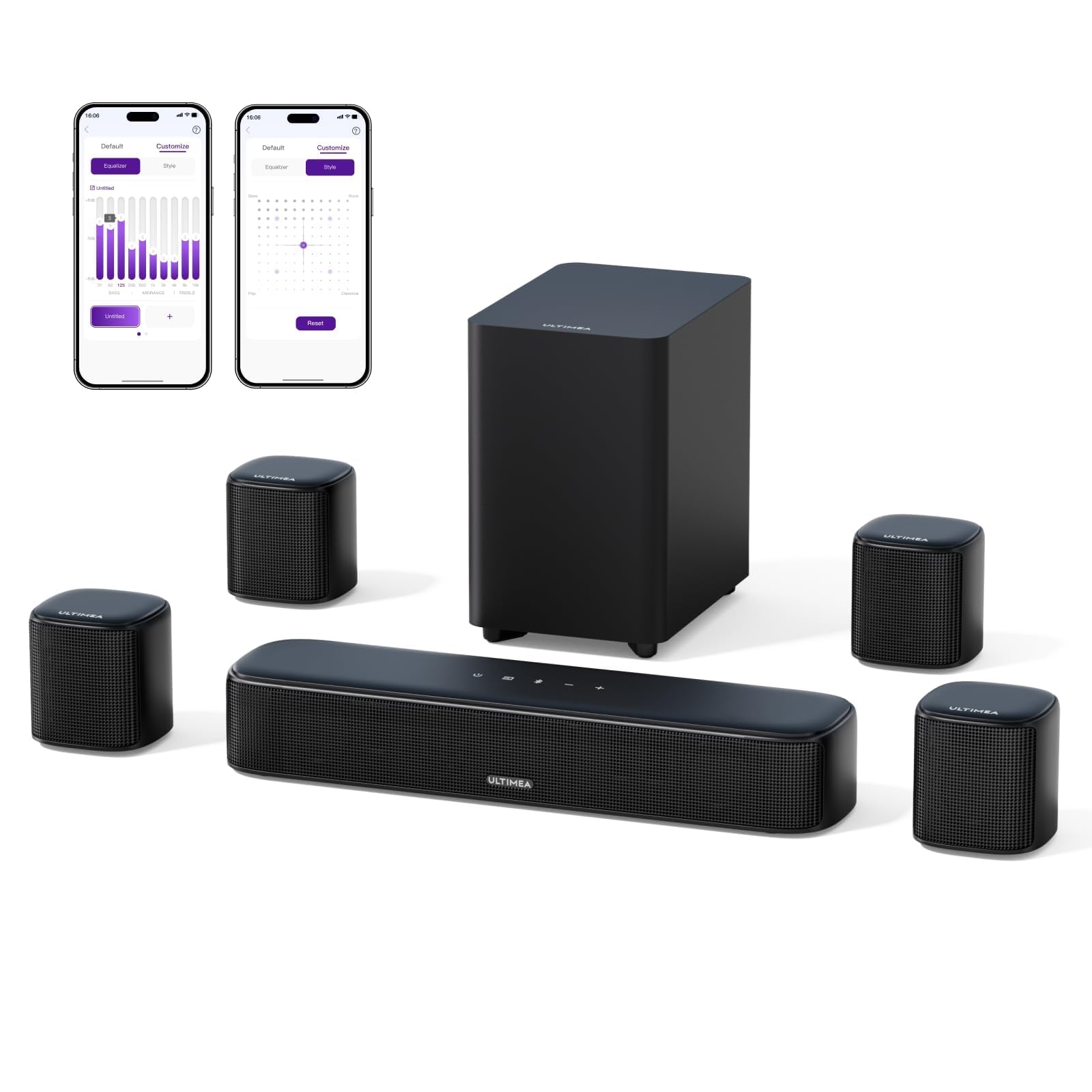 ULTIMEA Soundbar with Wireless Subwoofer