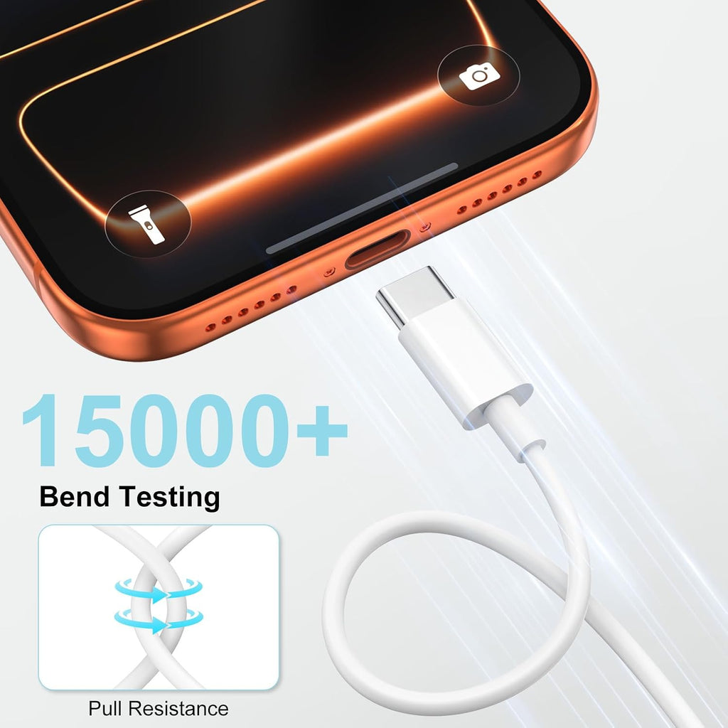 Apple MFi Certified iPhone Charger & Lightning Cable