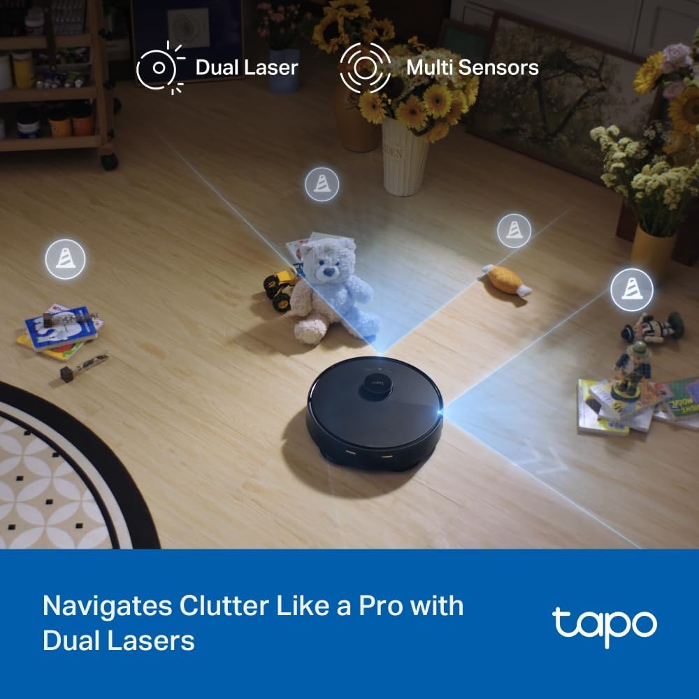 Tapo RV30 Max Plus Robot Vacuum Cleaner