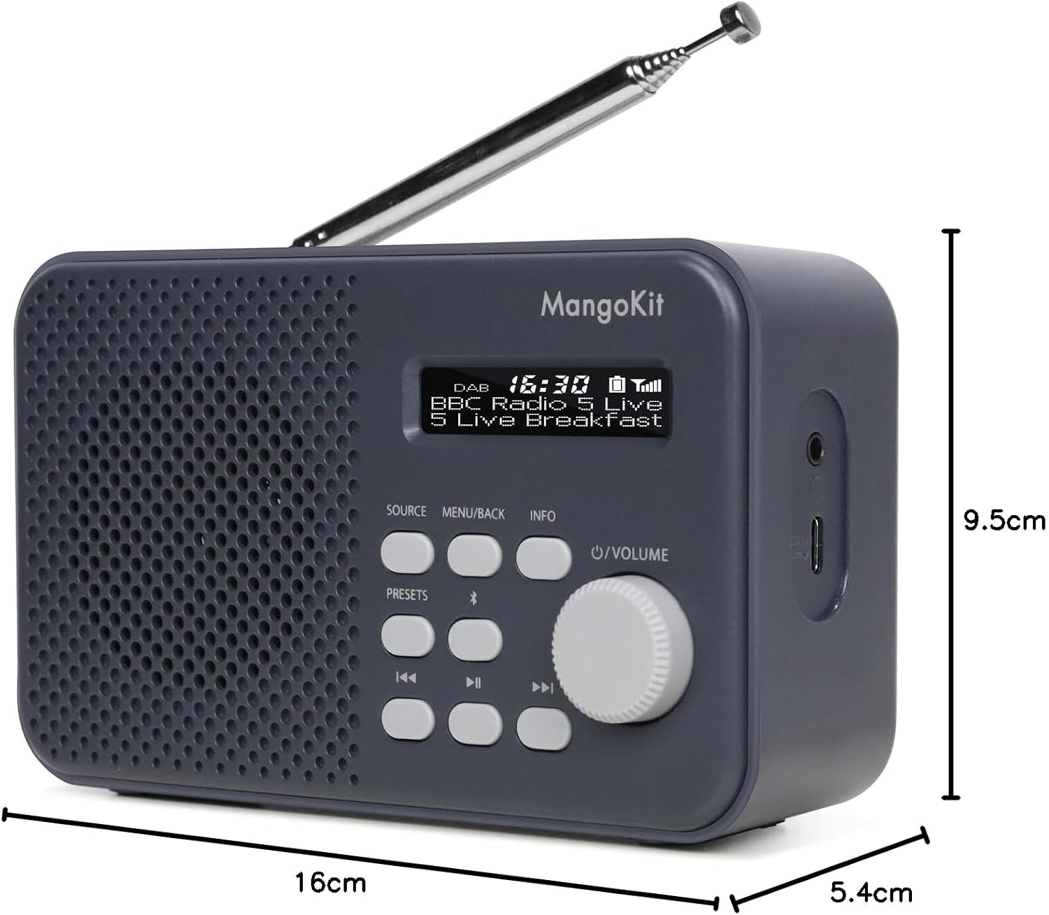 MD5 Stereo DAB Radio