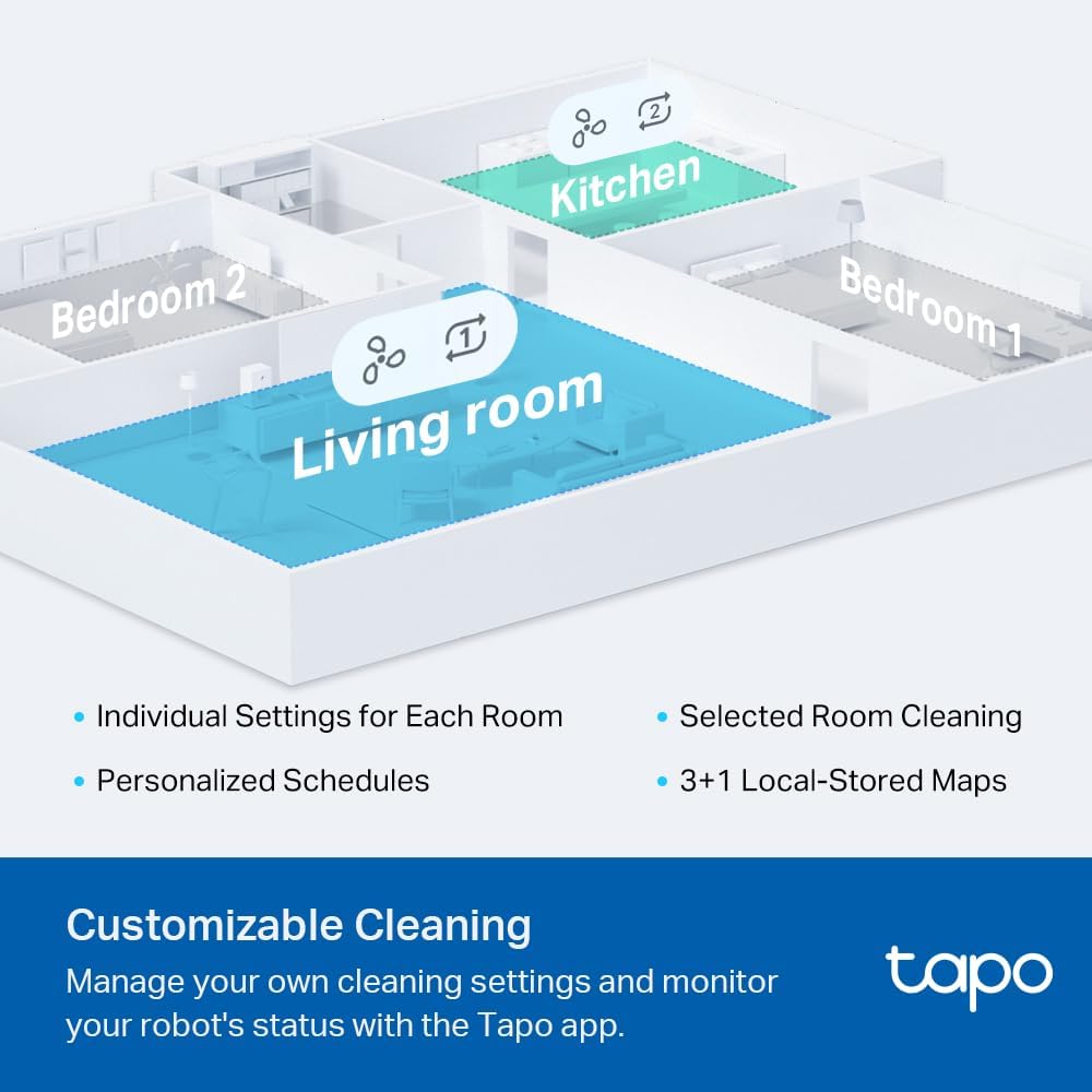 Tapo RV30 Max Plus Robot Vacuum Cleaner