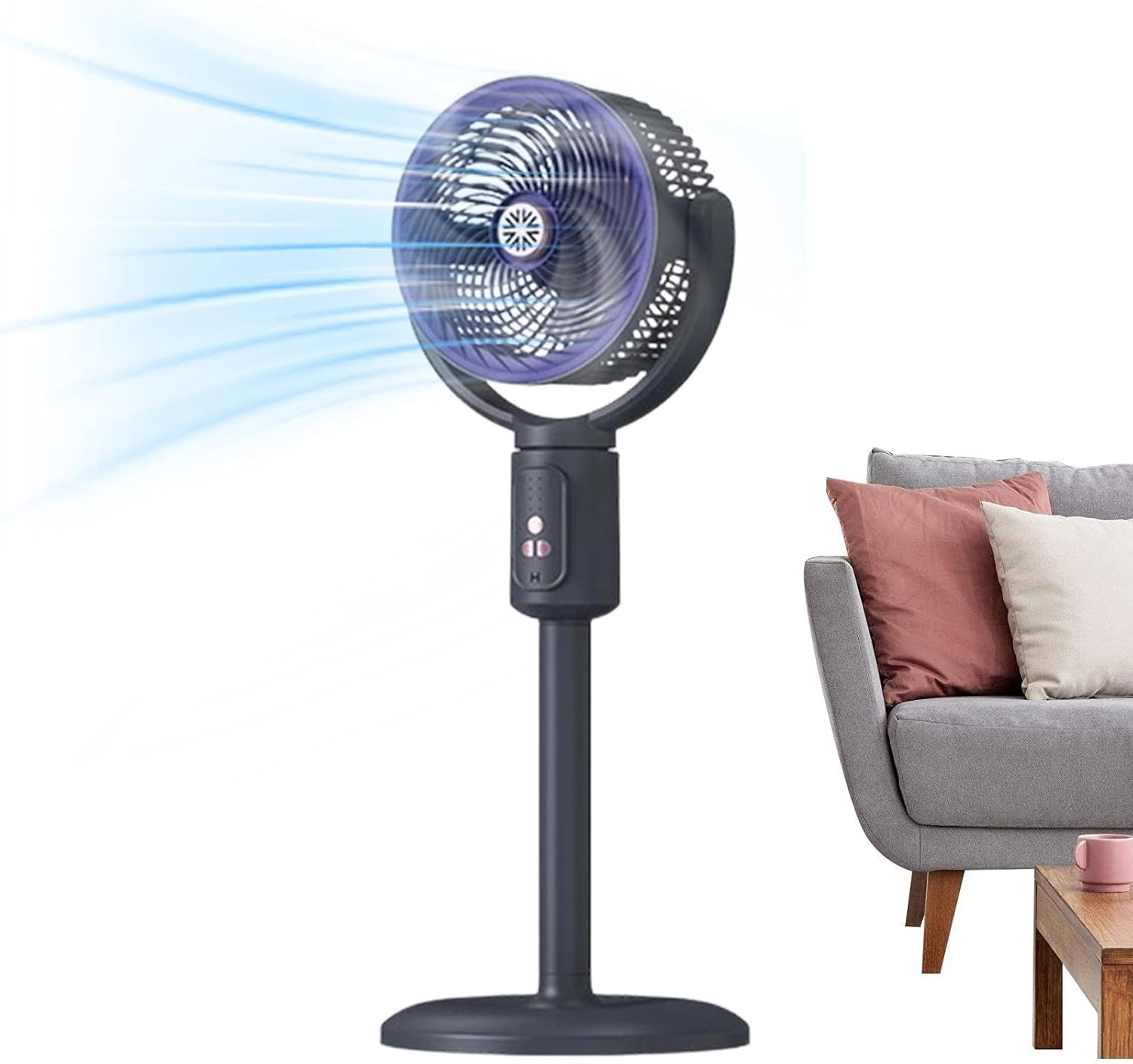 Standing Fan Remote Control Oscillating