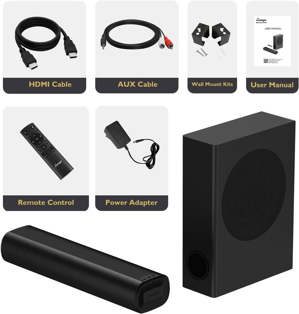 LEMEGA Edge X 2.0 Soundbar