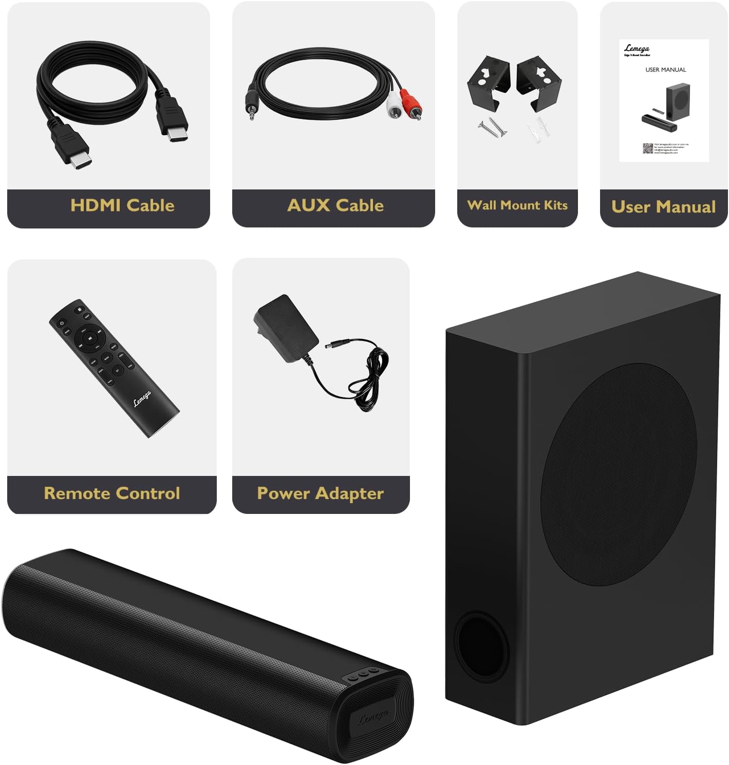 LEMEGA Edge X 2.0 Soundbar
