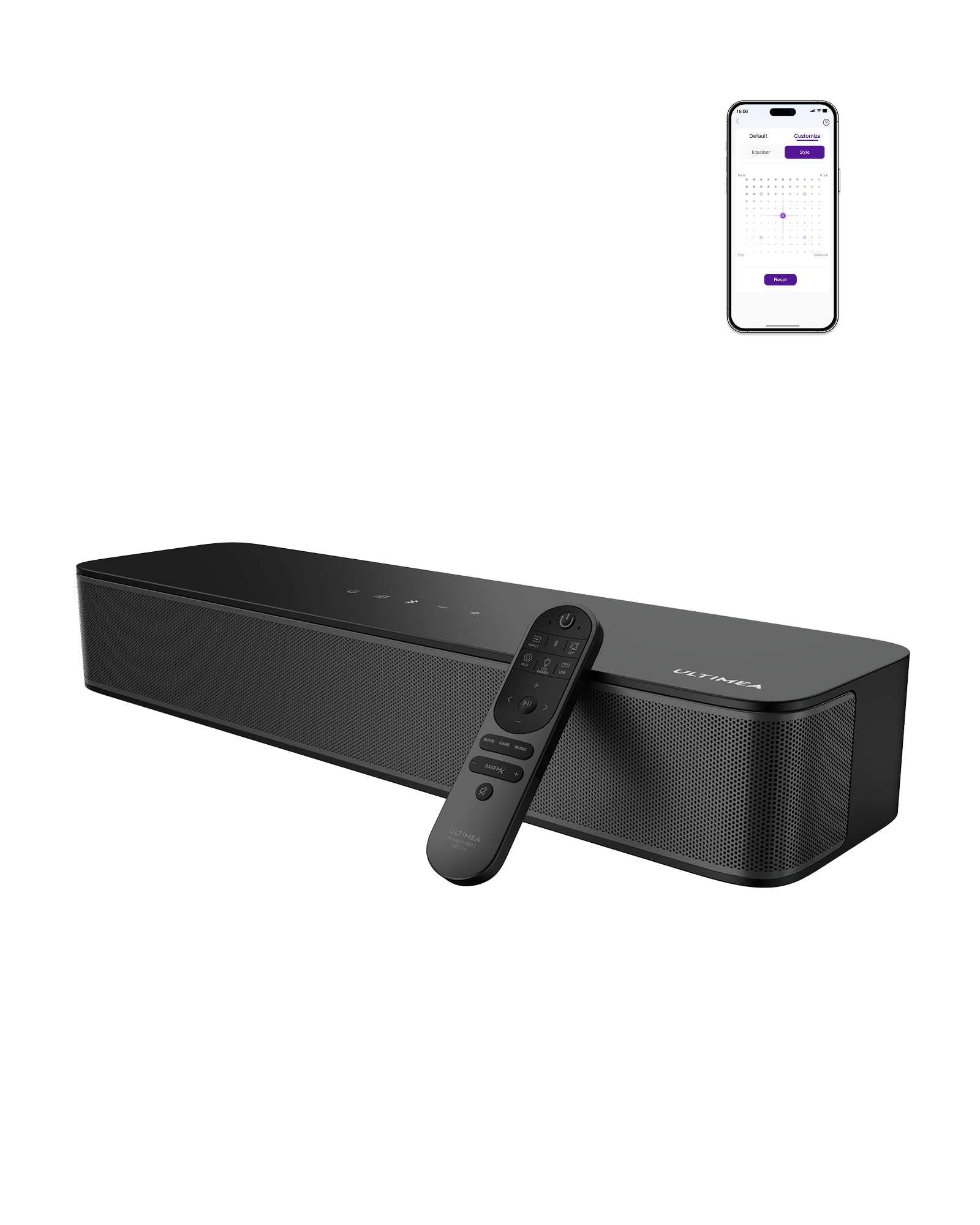 ULTIMEA Soundbar with Wireless Subwoofer