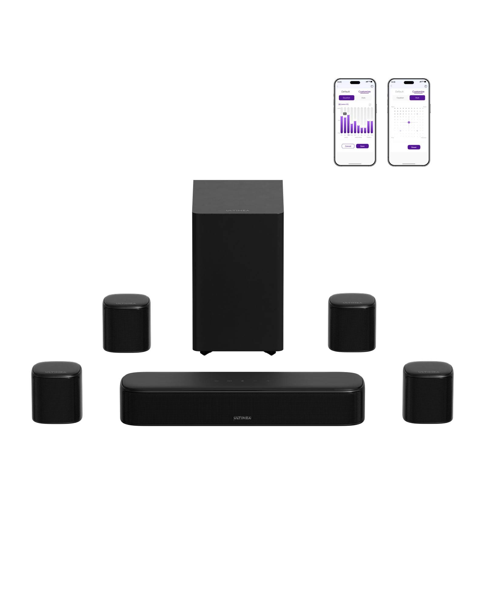 ULTIMEA Soundbar with Wireless Subwoofer