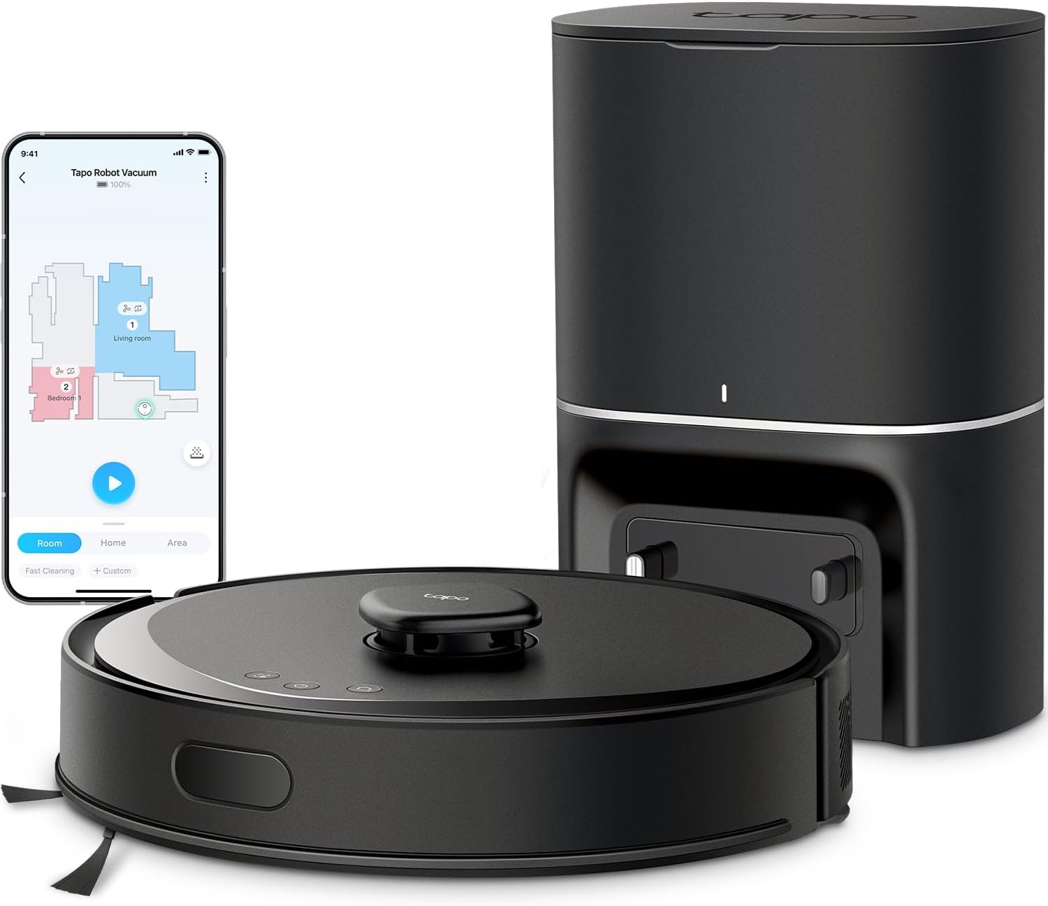 Tapo RV30 Max Plus Robot Vacuum Cleaner