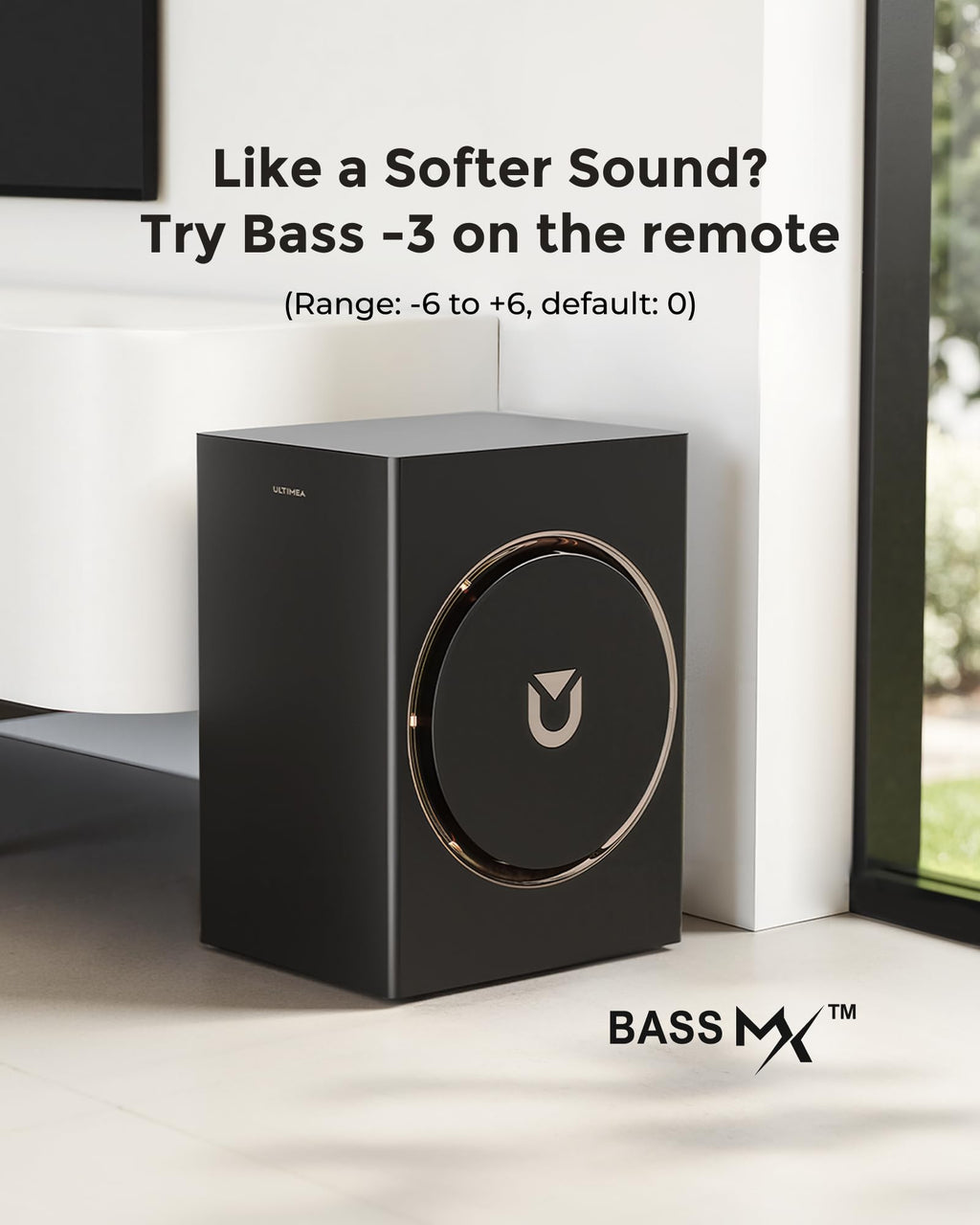 ULTIMEA Soundbar with Wireless Subwoofer