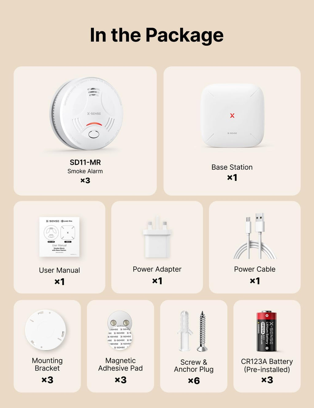 X-Sense Smart Smoke Alarm