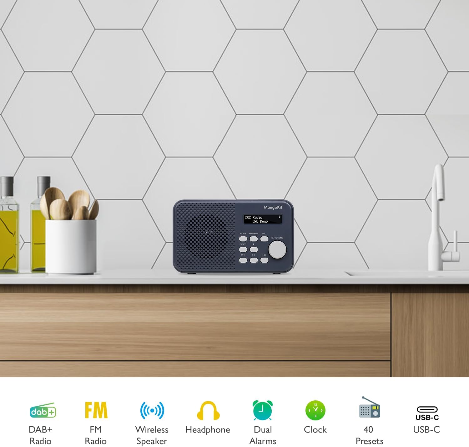 MD5 Stereo DAB Radio