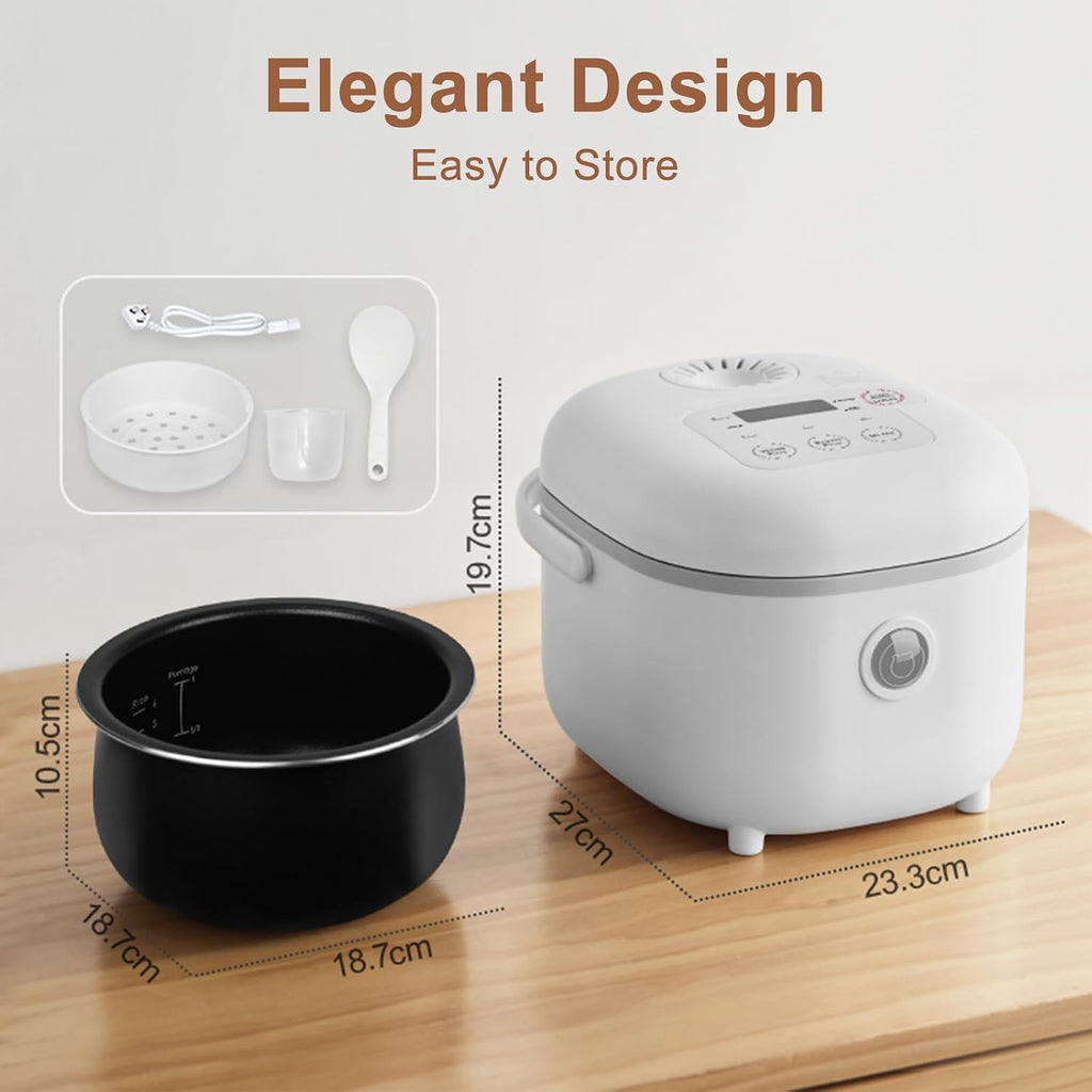 Bear Small Rice Cooker 4 Cup 2L