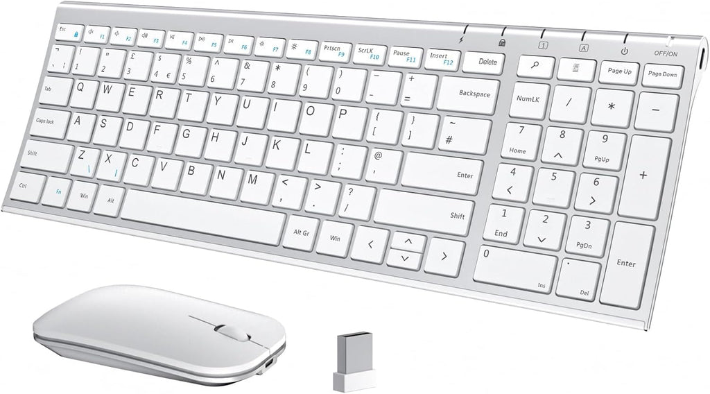 seenda Slim Wireless Keyboard & Mouse Set