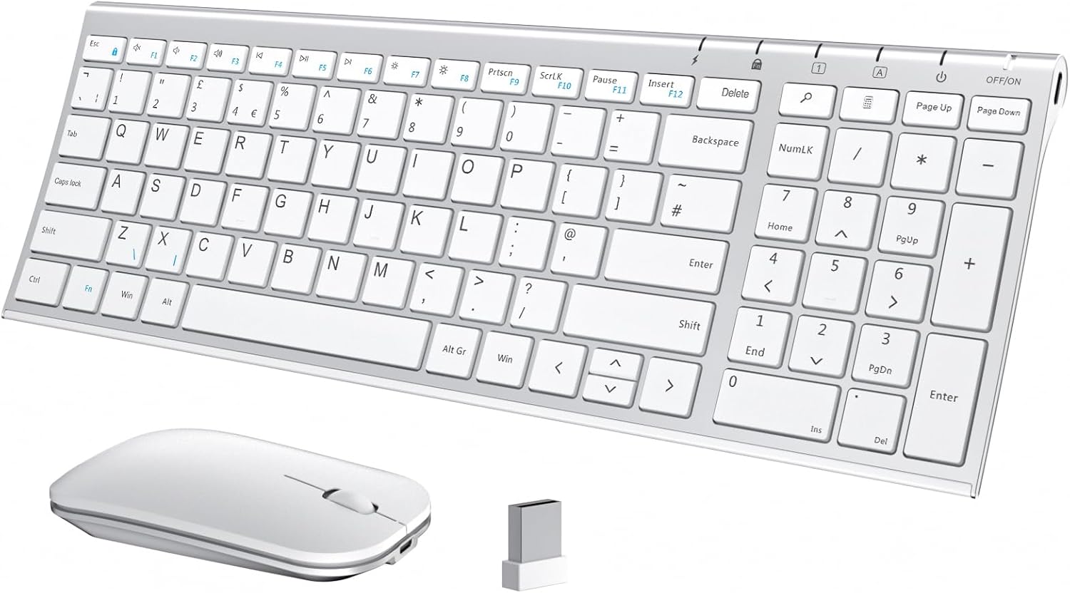 seenda Slim Wireless Keyboard & Mouse Set
