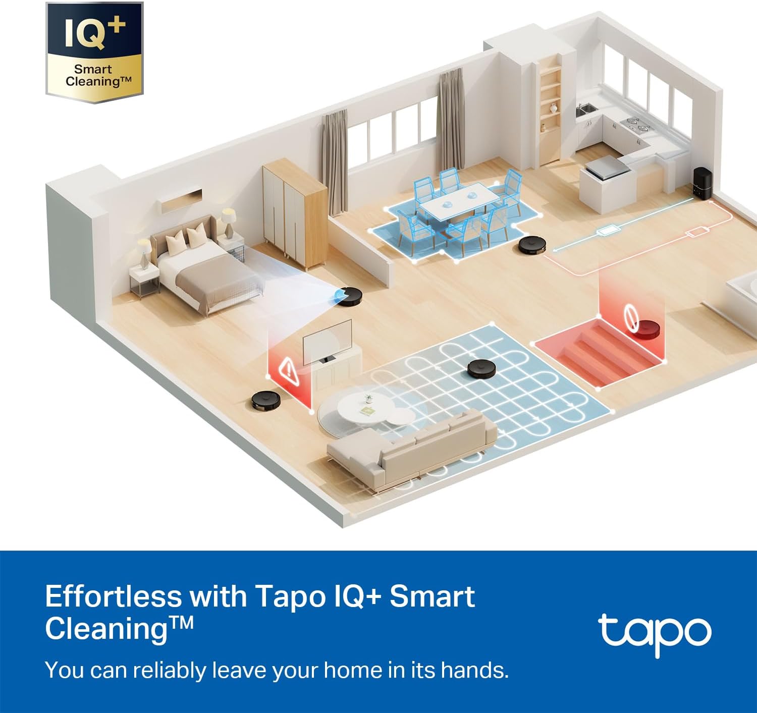 Tapo RV30 Max Plus Robot Vacuum Cleaner