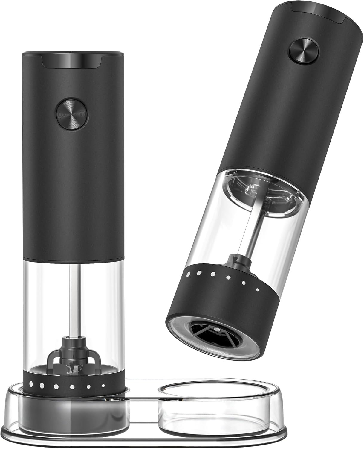CIRCLE JOY Electric Salt & Pepper Grinder Set