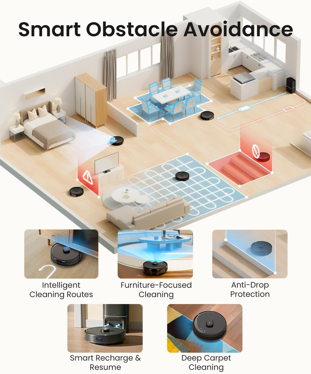 Tapo RV30 Max Plus Robot Vacuum Cleaner