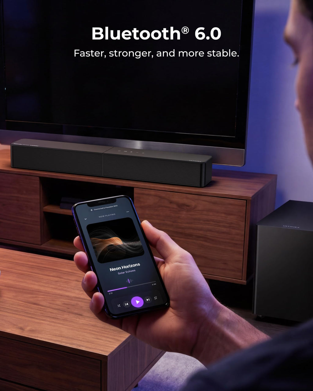 ULTIMEA Soundbar with Wireless Subwoofer