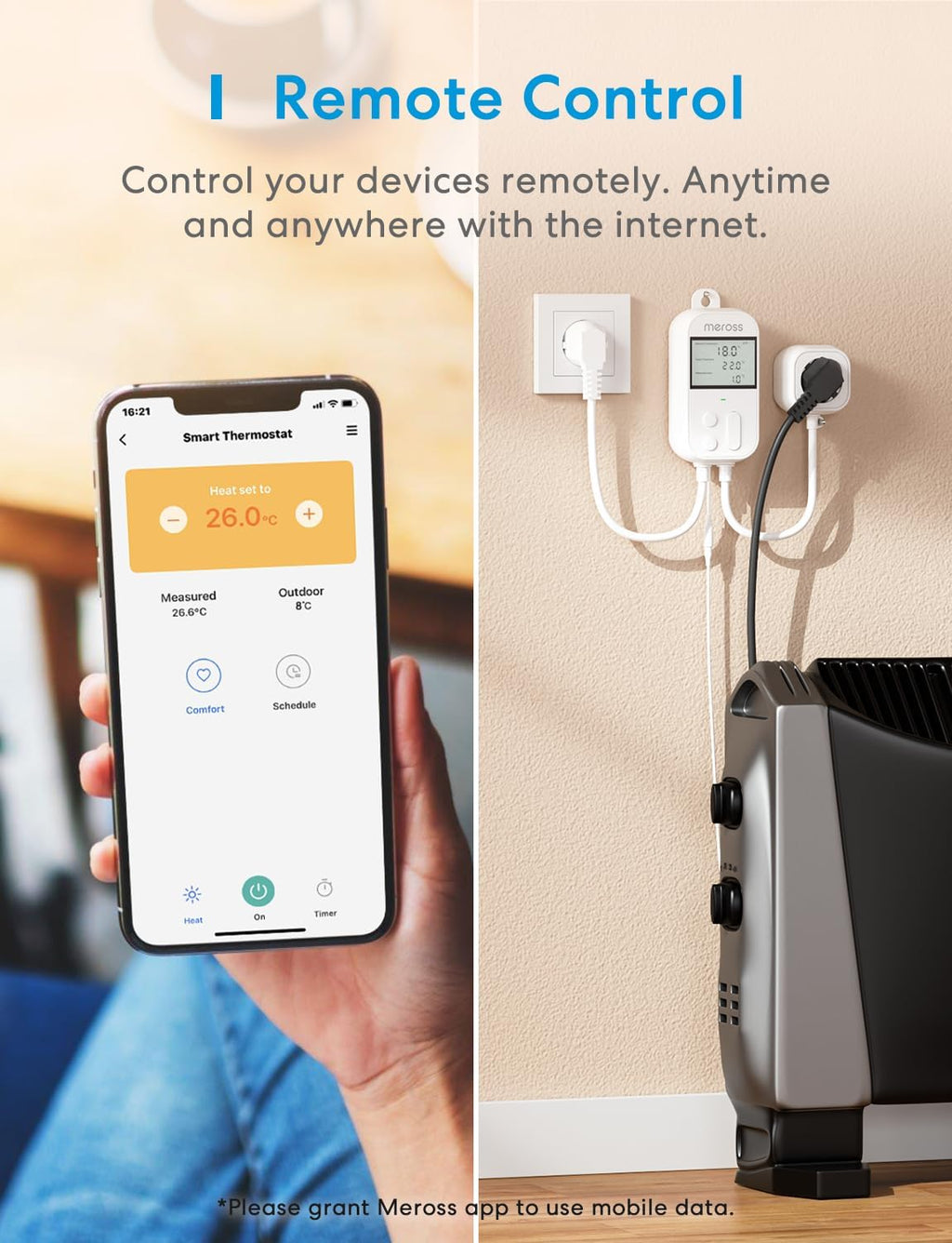 Meross WiFi Smart Thermostat