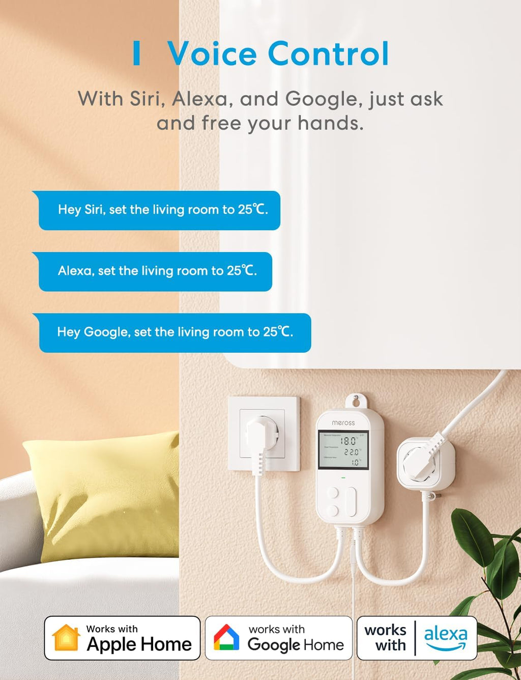 Meross WiFi Smart Thermostat