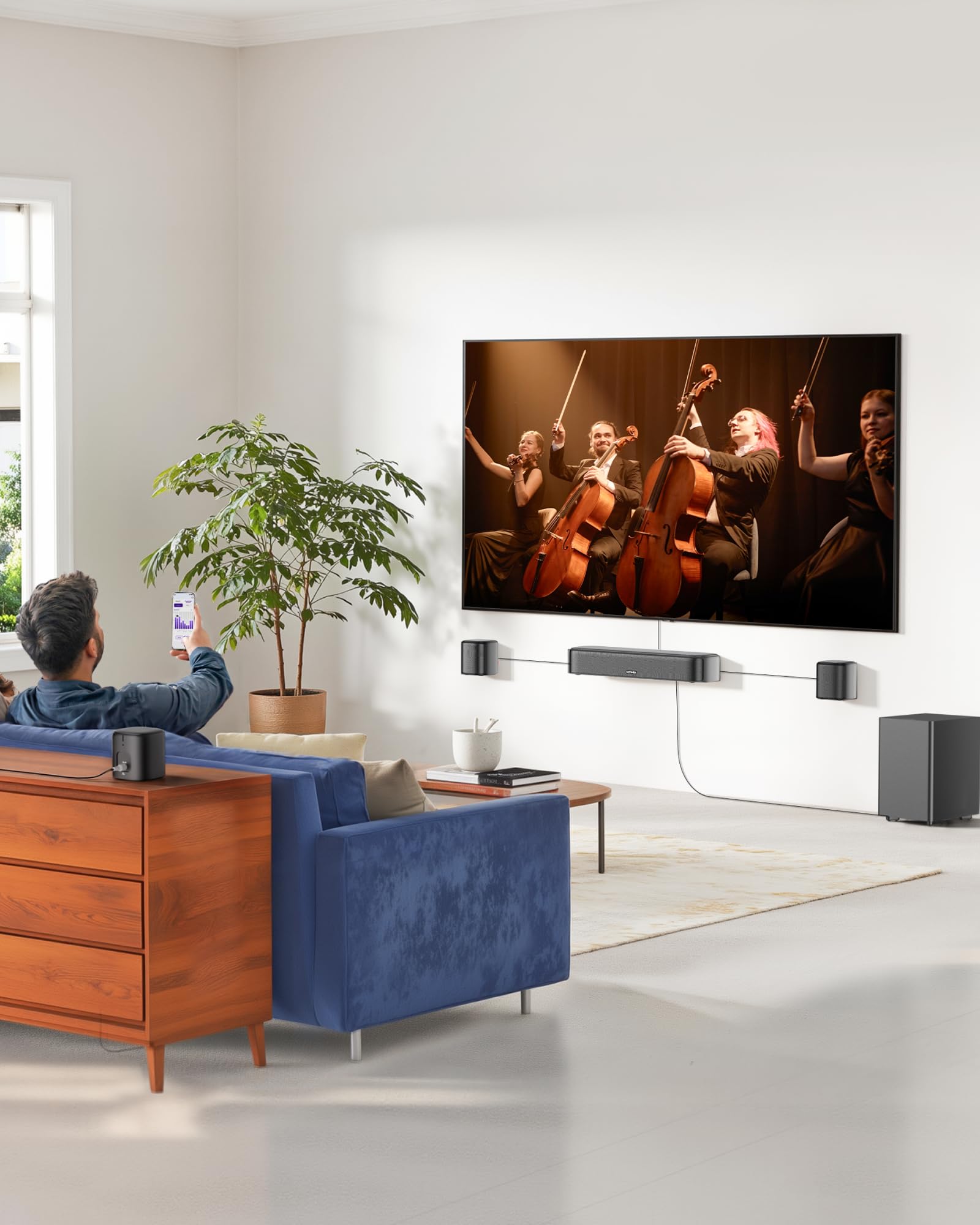 ULTIMEA Soundbar with Wireless Subwoofer