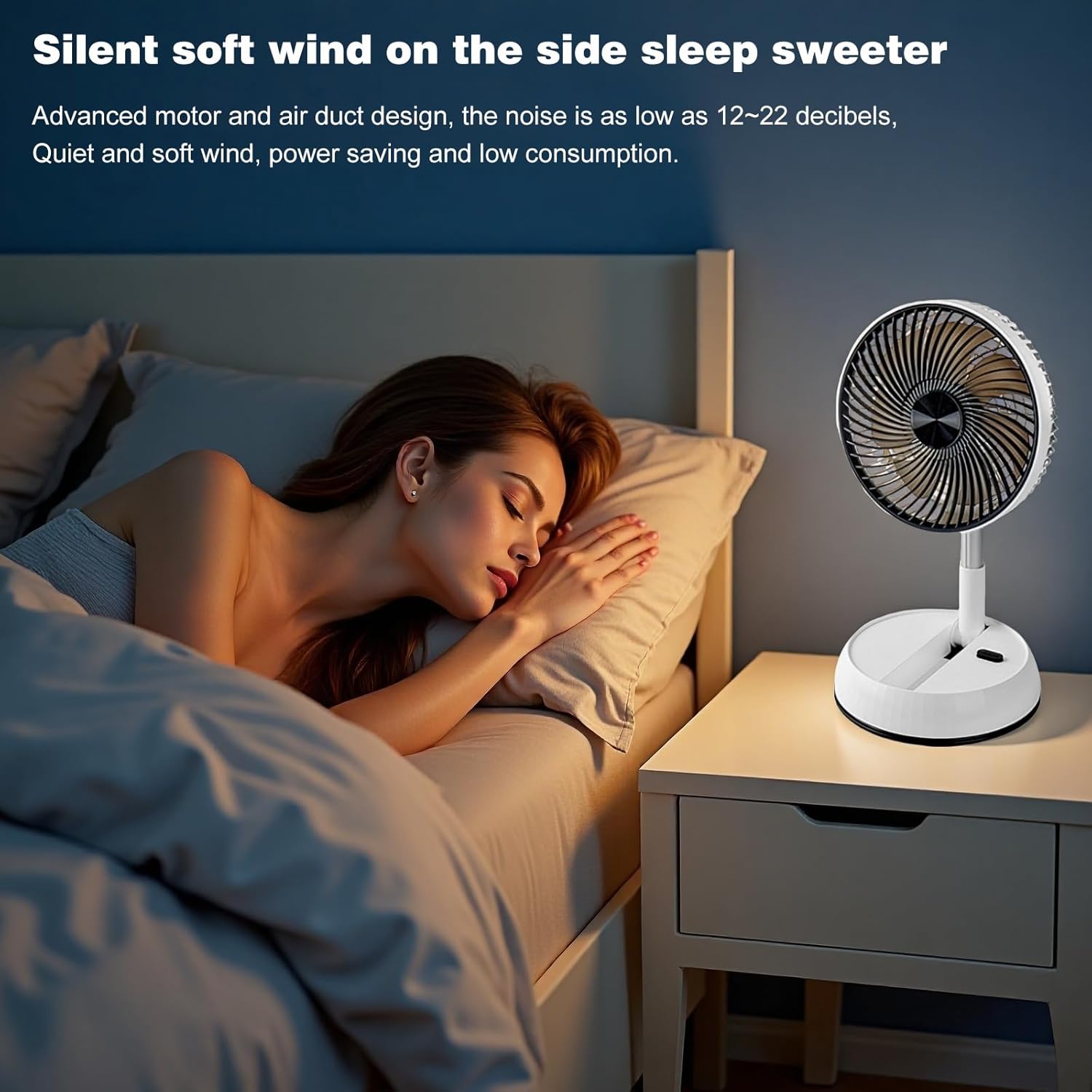 Portable Oscillating Pedestal Fan