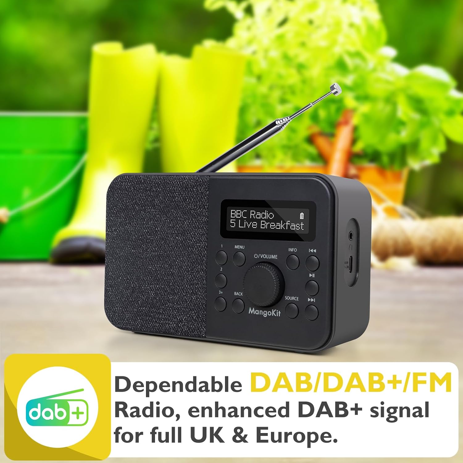 MD5 Stereo DAB Radio