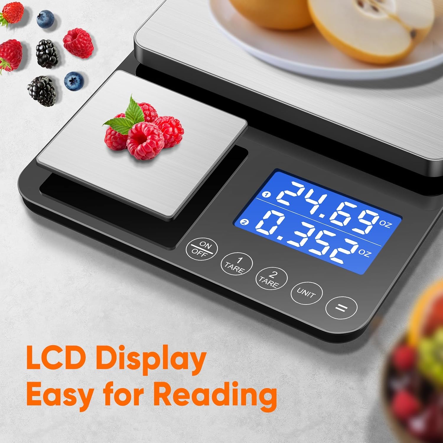 Dual Platform Kitchen Scales