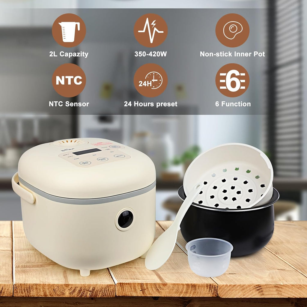 Bear Small Rice Cooker 4 Cup 2L