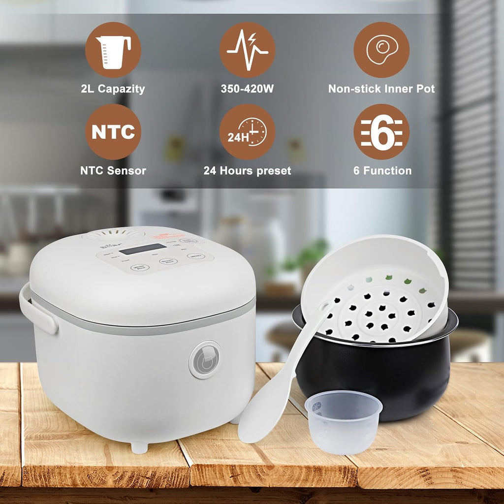 Bear Small Rice Cooker 4 Cup 2L