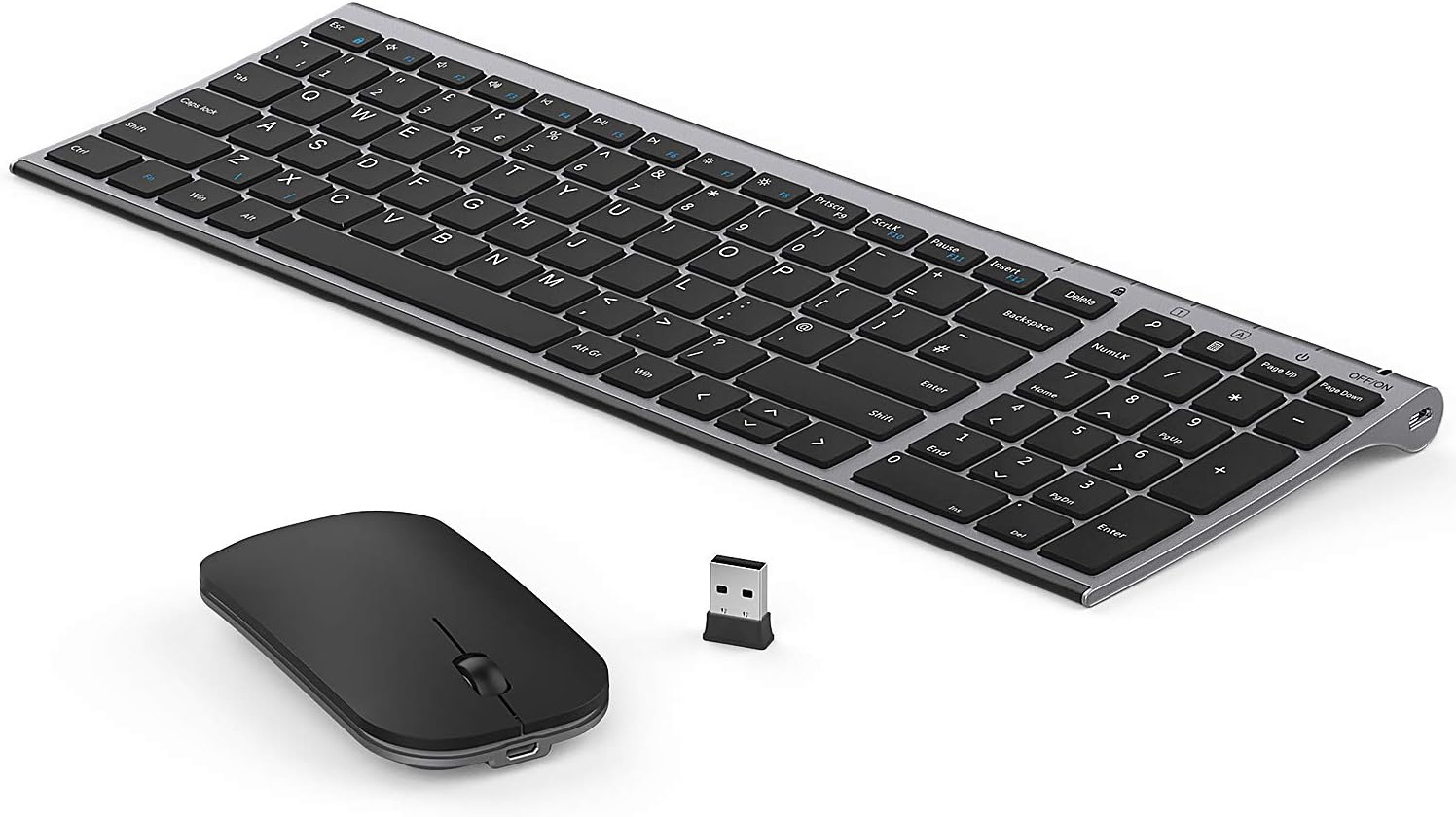 seenda Slim Wireless Keyboard & Mouse Set