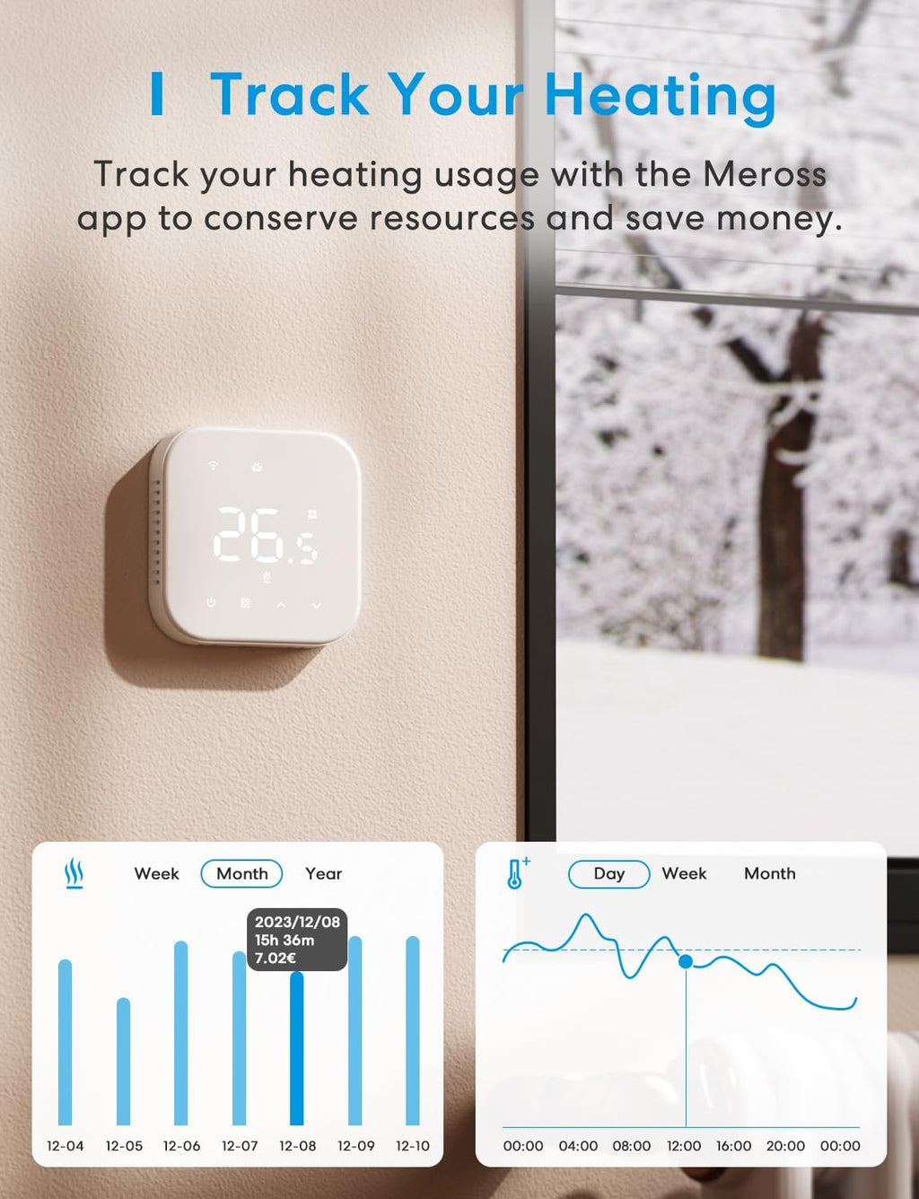 Meross WiFi Smart Thermostat