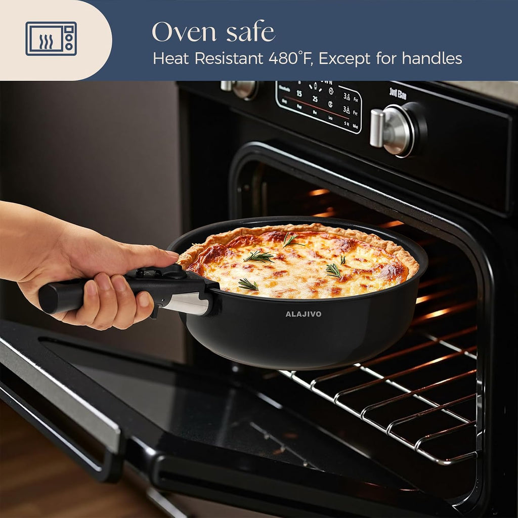 Non Stick Pots and Pans Set 17 Piece