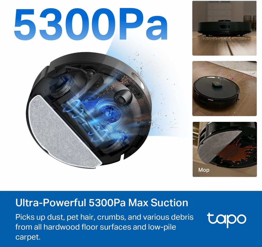 Tapo RV30 Max Plus Robot Vacuum Cleaner