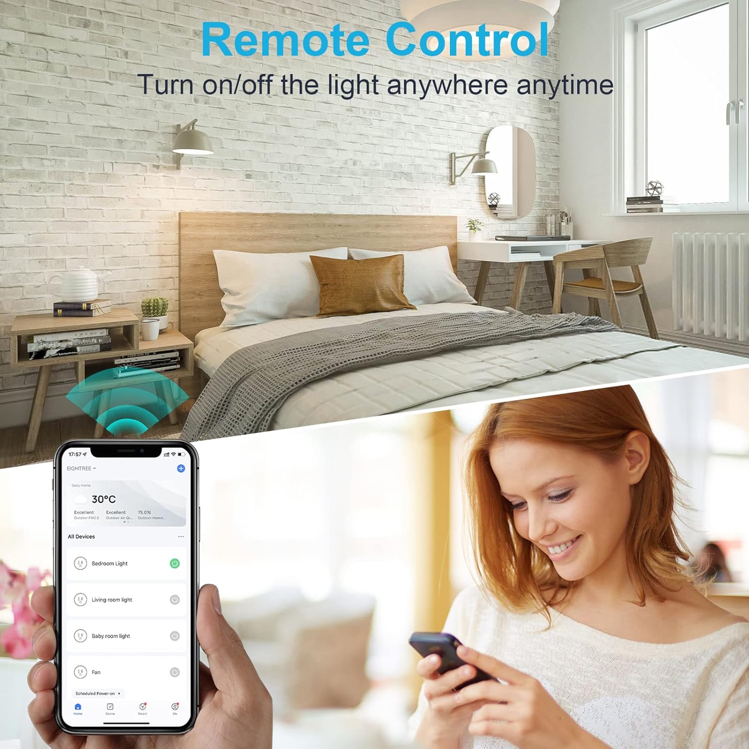 EIGHTREE Smart Plug with Energy Monitoring