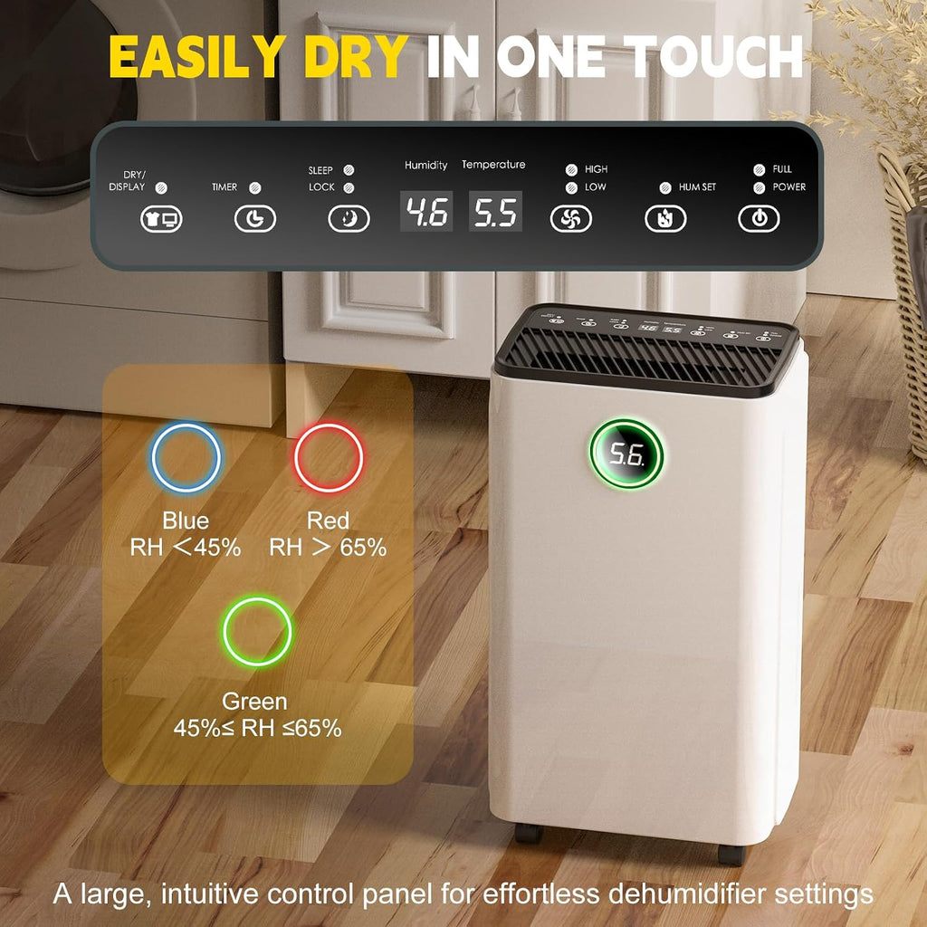 12L/Day Dehumidifier for Home