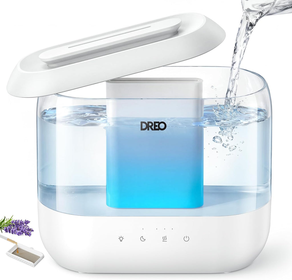 DREO Humidifier for Bedroom Baby 4L
